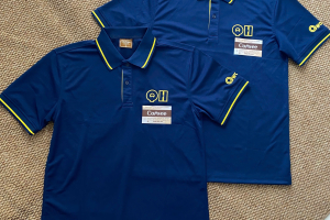 ÁO THUN POLO ĐỒNG PHỤC QH – CHẤT LIỆU CÁ SẤU MÈ CAO CẤP, THÊU LOGO SẮC NÉT