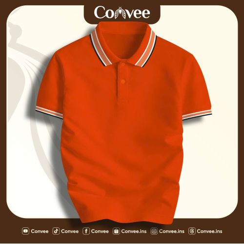 ÁO POLO POLY CAO CẤP CAM - CONVEE