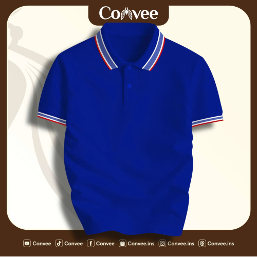 ÁO POLO POLY CAO CẤP XANH BÍCH - CONVEE