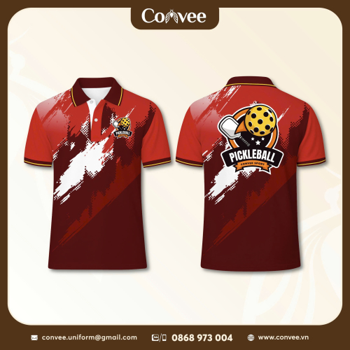 ÁO THUN 3D PICKLEBALL  - DESIGN CONVEE 16