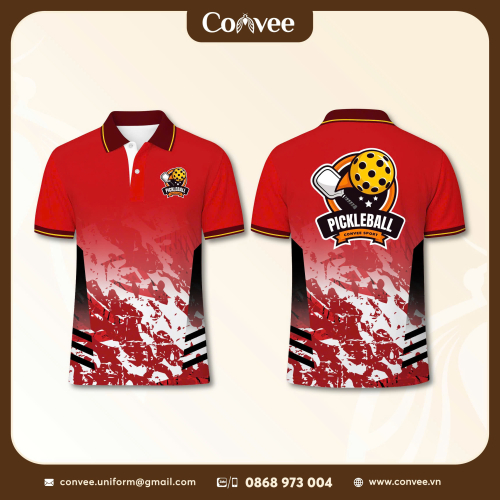 ÁO THUN 3D PICKLEBALL  - DESIGN CONVEE 18