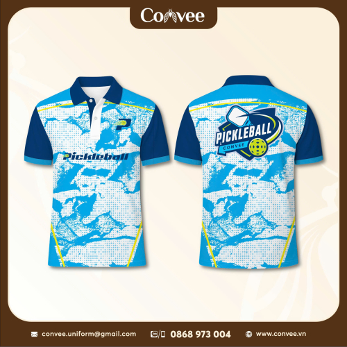 ÁO THUN 3D PICKLEBALL  - DESIGN CONVEE 02