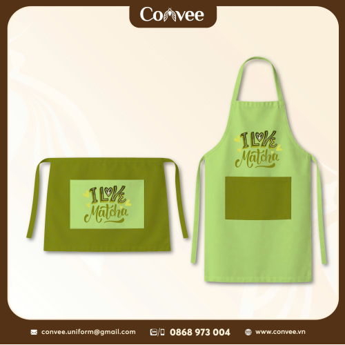 TẠP DỀ DÀI XANH CỐM PHỐI VỎ ĐẬU - IN I LOVE MATCHA