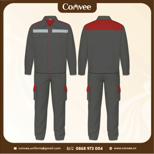 BẢO HỘ LAO ĐỘNG - CONVEE DESIGN MẪU 07