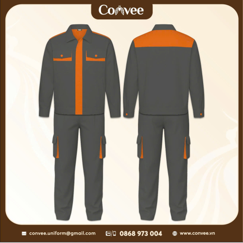 ĐỒ BẢO HỘ LAO ĐỘNG - CONVEE DESIGN MẪU 08