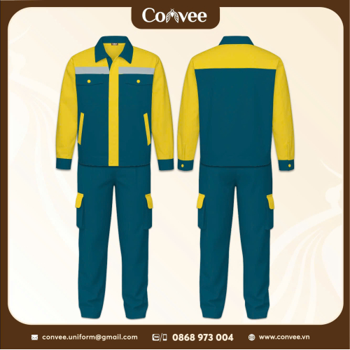 ĐỒ BẢO HỘ LAO ĐỘNG - CONVEE DESIGN MẪU 09